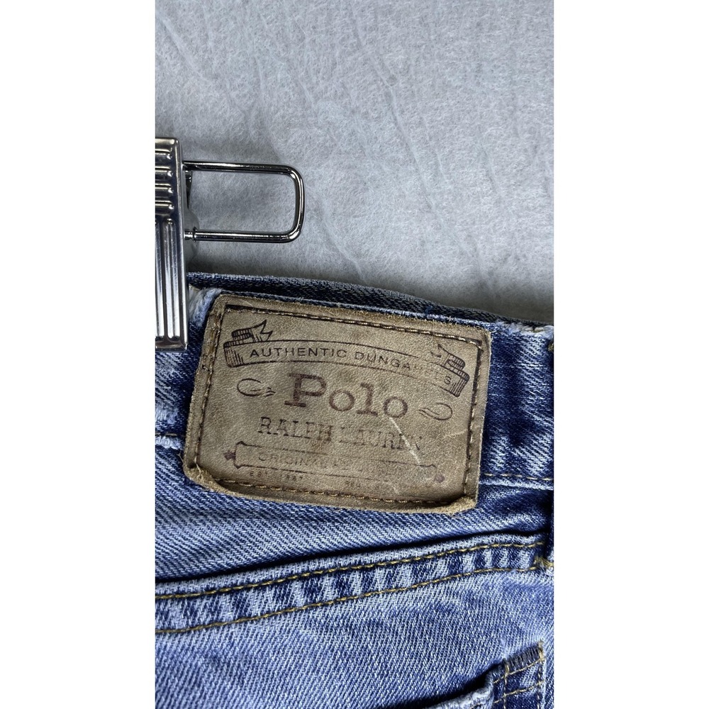 Polo Ralph Lauren Jeans Mens 36x30 Blue Medium Wash Straight Leg Denim Pants - Picture 10 of 10